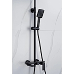 Душевая система Knotlor Vigor KN-72/BL матовый черный