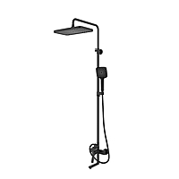 Душевая система IDDIS Parker PARBL3Fi06 черный матовый