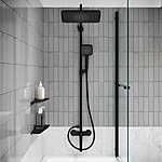 Душевая система IDDIS Parker PARBL3Fi06 черный матовый