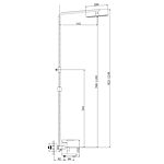 Душевая система Haiba HB23803-7 черный матовый