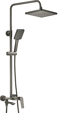 Душевая система AVRORA Grand AV3840 с изливом графит