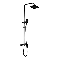 Душевая система Haiba HB24615-7 с изливом черный