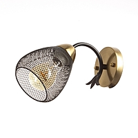 Бра "Дассе" 1хЕ27 40Вт черно-бронзовый 24х13х14 см