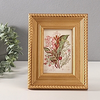 Фоторамка МДФ 10х15 см "Иллюзия" золото 2,8х18,7х23,7 см