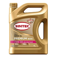 Масло моторное Sintec Premium 9000 5W-30 A5/B5 4 л синт.