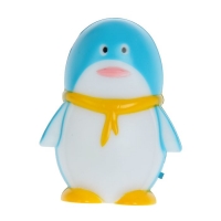 Ночник "Пингвин" голубой 1 LED