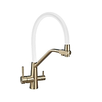 Смеситель для кухни AVRORA Kitchen AV9006Gold под фильтр