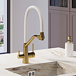 Смеситель для кухни AVRORA Kitchen AV9006Gold под фильтр