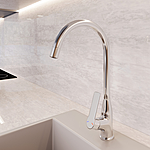 Смеситель для кухни AVRORA Globe AV5121 высокий излив хром