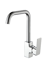 Смеситель для кухни Ammore A5501-L высокий излив хром