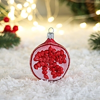 Ёлочная игрушка "Гранат" h-11 см