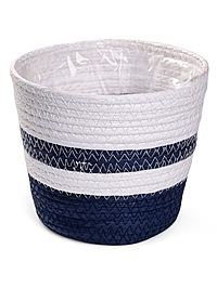 Кашпо "Элин" синее, 20х20х16см