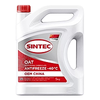 Антифриз Sintec OEM China OAT -40 5 кг красный