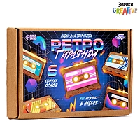 Эврики Набор для творчества Ретро гирлянда (касеты) 6 основ