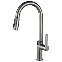 Смеситель для кухни Dikalan DT40371-4 LED-дисплей серый