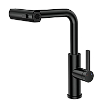 Смеситель для кухни RUSH Tinos TI3732-18Black черный