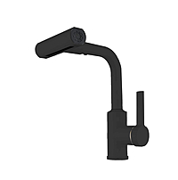 Смеситель для кухни RUSH Tinos TI3732-17Black черный