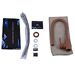 Смеситель для кухни Fashun A54101N-16A гибкий коричневый