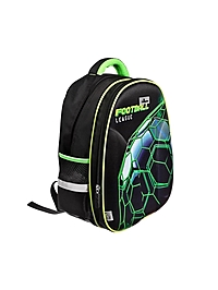 Рюкзак каркасный школьный, 39 х 30 х 14 см, Calligrata "Футбольный мяч"