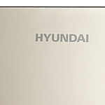 Холодильник Hyundai CS6073FV шампань стекло инвертор
