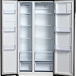 Холодильник Hyundai CS5003F черное стекло