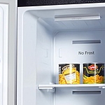 Холодильник Hyundai CS5003F черное стекло