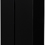 Холодильник Hyundai CS5003F черное стекло