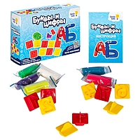 Набор для детской лепки "Буквы и цифры" TA2046