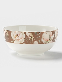 Салатник 14х7 см WY  "Pink O'hara", бежевый