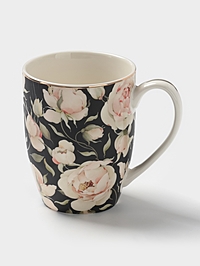 Кружка 350 мл WY  "Pink O'hara", чёрный