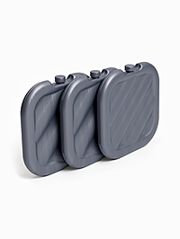 Аккумулятор холода 300 мл "Мастер К", хладоэлемент для термосумок, 16.1 х 16.1 см, 3 штуки   1078251