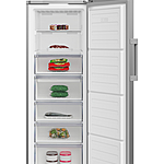 Морозильный шкаф Beko B3RFNK292S серебристый