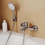 Смеситель для ванны RUSH Samui SA0930-44 короткий излив хром