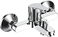 Смеситель для ванны RUSH Sky SK5720-44 короткий излив хром