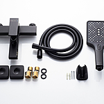 Смеситель для ванны Knotlor Stable KN-22/BL матовый черный