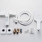 Смеситель для ванны Knotlor Stable KN-22/WY белый матовый