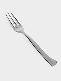 Вилка для стейка Hanna Knövell, 19.8 см, толщиа 2.5 мм, сталь, Aisi 430, серебристая