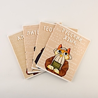 Набор тетрадей А5, 48 л "КОТэ" основные предметы