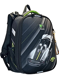 Рюкзак каркасный, школьный, 38×30×16 см, эргономичная спинка, Stavia «Гонка»