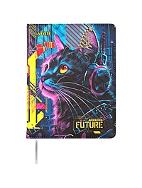 Дневник школьный 1-11 класс, deVENTE. Label. Cyber Cat, искусственная кожа, антивандальный