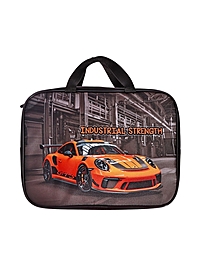 Папка с ручками текстильная А4, 350×270×80 мм, Stavia «Оранжевая машина»