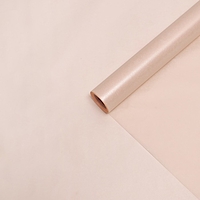 Бумага тишью «Жемчужная», розовый, 50 см × 10 м