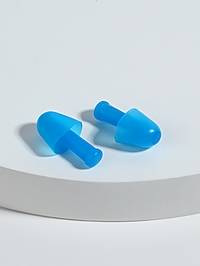 Беруши, 2.5×1 см, в футляре, фасовка 10 шт., силиконовые, МИКС