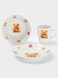 Набор посуды 3 предм. Мишутка И. у.