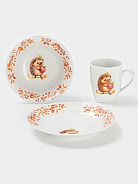 Набор посуды 3 предм. Ежик И.У.