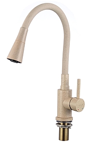 Смеситель для кухни Savol S-3002SM-S песочный