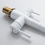 Смеситель для кухни Shevanik S528C под фильтр белый