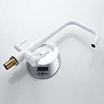 Смеситель для кухни Shevanik S528C под фильтр белый