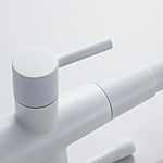 Смеситель для кухни Shevanik S528C под фильтр белый