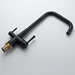 Смеситель для кухни Shevanik S528H под фильтр черный